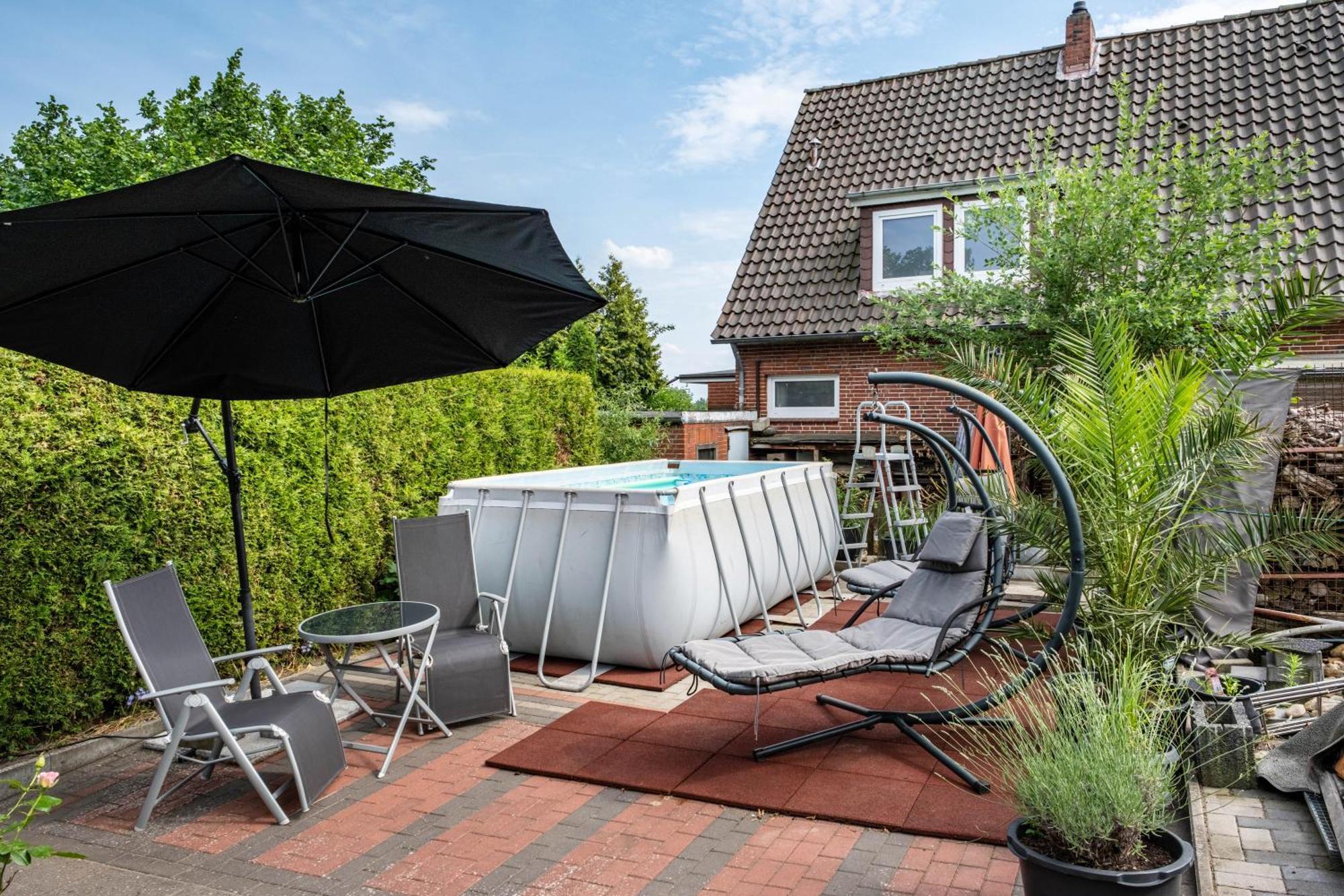 Ferienwohnung Am Elbstrom ชตาเดอ ภายนอก รูปภาพ